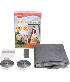 Magnetyczna Moskitiera na Drzwi Balkonowe 160x230cm Ochrona przed Owadami