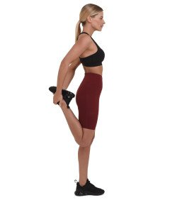 TCA Damskie Spodenki do Jogi z Wysokim Stanem i Kieszenią na Telefon S