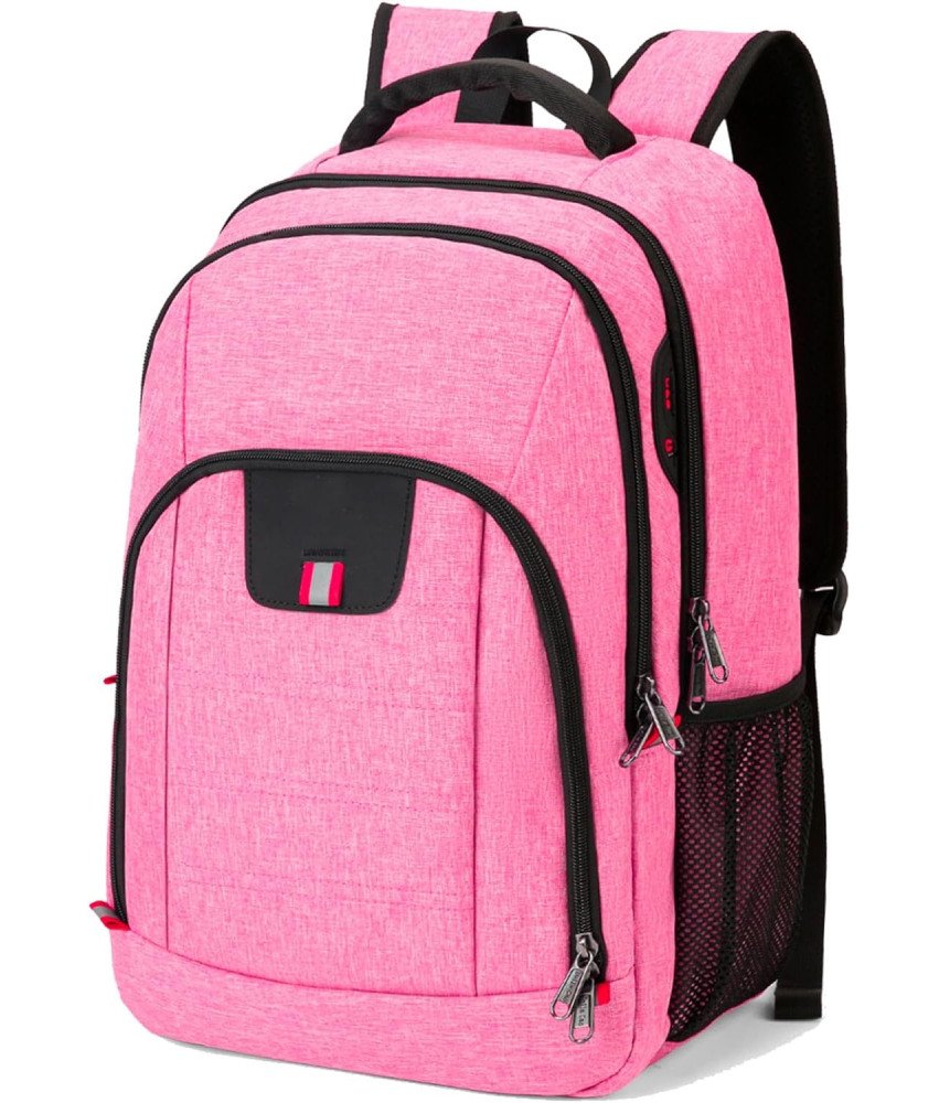 Della Gao Potovalni nahrbtnik proti kraji z USB Pink
