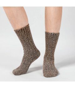 Zestaw 3 Par Skarpet z Wełny Merynosów Termiczne Grube Skarpety 43-46