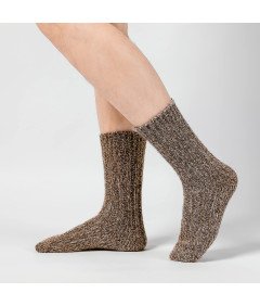 Zestaw 3 Par Skarpet z Wełny Merynosów Termiczne Grube Skarpety 43-46