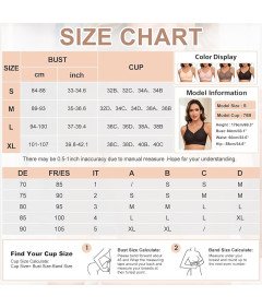 Biustonosz Bezszwowy bez Pleców Wielokierunkowe Odpinane Ramiączka Czarny S