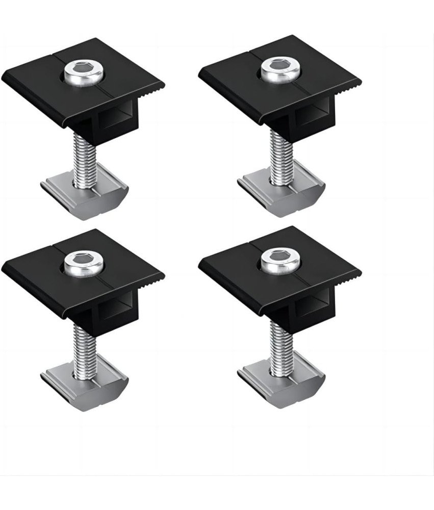 WETOWN Držalo za sredinske sponke solarnega modula 4 kosi 35 mm