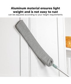 Miotełka do Kurzu z Mikrofibry Rozsuwana Rączka Teleskopowa Szczotka 140 cm