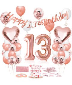 Zestaw Balonów 13 Urodziny...