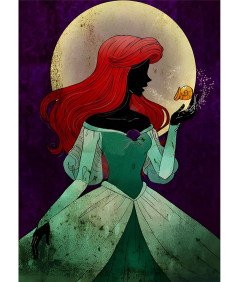 EOBROMD Diamond Painting Princesses 5D DIY Kit 30x40 cm