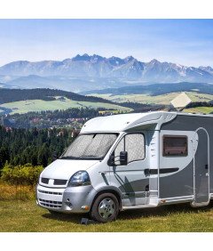 Mata Termiczna Osłona Szyby VW T5 T6 Zestaw 3 sztuki Magnesy Torba