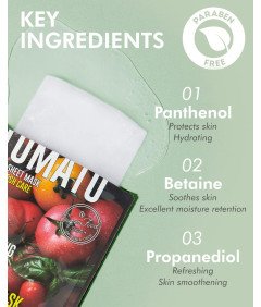 Maseczki w Płachcie do Twarzy 12 Sztuk Nawilżające Promienna Cera