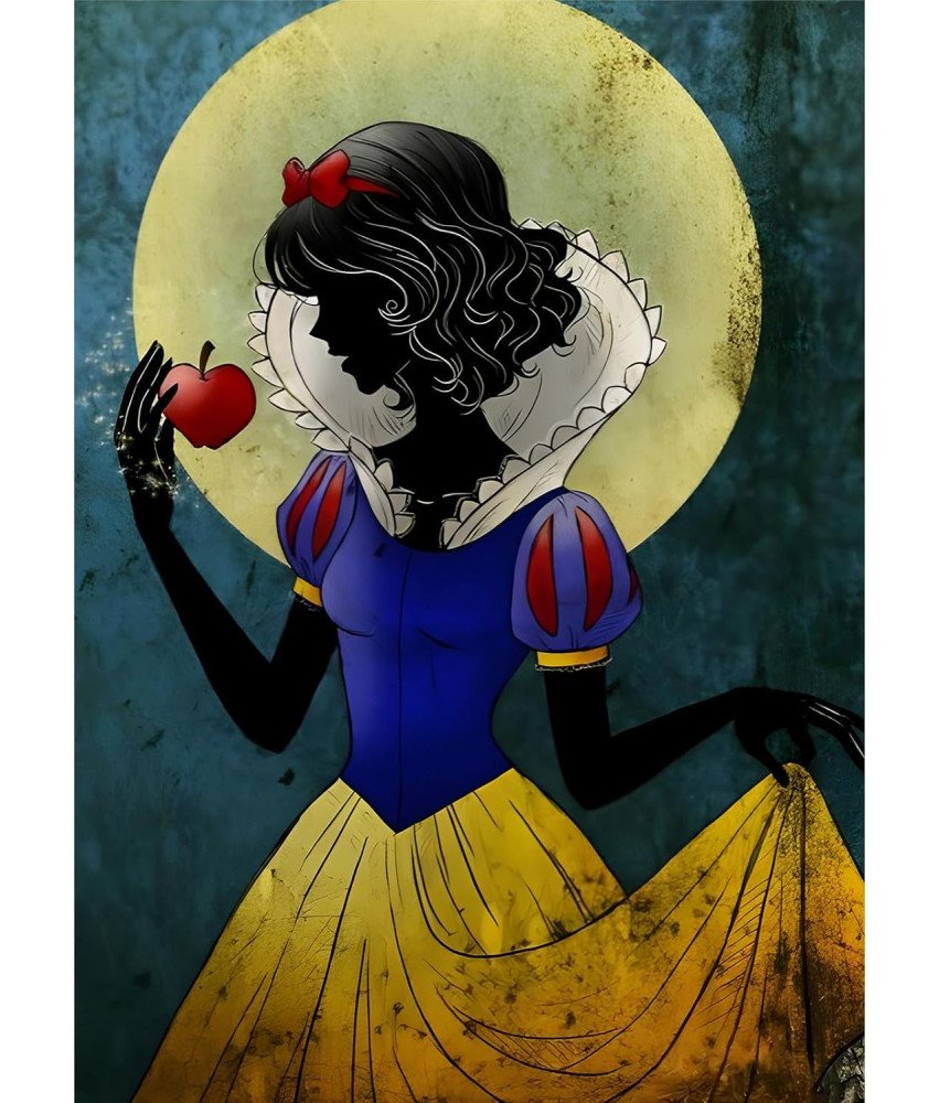 EOBROMD Diamond Painting Princesses 5D DIY Kit 30x40 cm