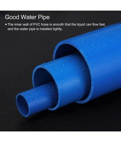 Rura PVC 21 mm Odporna na Uderzenia Wodna i Kablowa Osłona Niebieska 0.65M