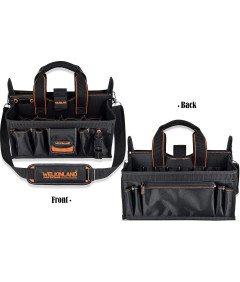 Torba Narzędziowa Męska na Ramie Organizer na Narzędzia 19 Kieszeni Duża