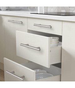 Uchwyty Meblowe do Szuflad Gałki do Mebli 12,7 cm Zestaw 30 Sztuk Srebrne