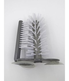 CHmiss Krtača za pomivanje posode siva 17,5 cm