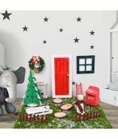 Ulikey Zestaw Miniaturowych Ozdób Choinkowych - Idealne do DIY!