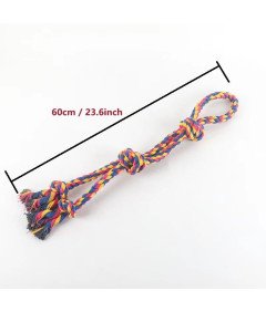 Zabawka dla Psa Niezniszczalna Wytrzymała Gryzak 60 cm dla Dużych Psów