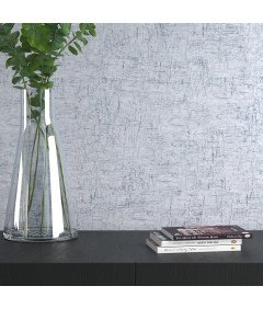 Tapeta Samoprzylepna Okleina Elegancka Vintage 40x900 cm Szaro Niebieska