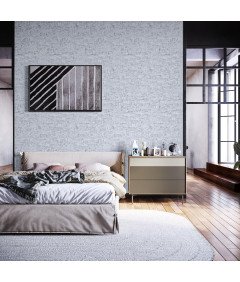 Tapeta Samoprzylepna Okleina Elegancka Vintage 40x900 cm Szaro Niebieska