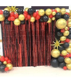 Balony Girlanda Zestaw 104 szt Dekoracja Urodzinowa Poker Kasyno Karty