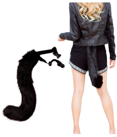 Strój Kostium Przebranie Cosplay Kota Furry Futrzak Uszka Ogon Choker