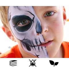 Farby do Makijażu Malowania Twarzy Ciała Zestaw Halloween Klaun 120 g