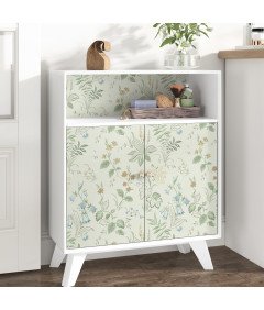 Tapeta Okleina Folia Samoprzylepna Ścienna do Mebli Kwiaty 44,5 x 300 cm