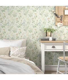 Tapeta Okleina Folia Samoprzylepna Ścienna do Mebli Kwiaty 44,5 x 300 cm