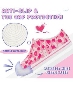 Dziecięce Buty do Wody Klapki Zabudowane Antypoślizgowe Różowe 27 EU