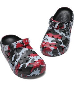 Milazzo Klapki Dziecięce Zabudowane Piankowe Dla Dzieci Czerwone 29-30 EU