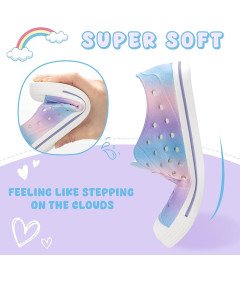 Dziecięce Buty do Wody Klapki Zabudowane Antypoślizgowe Kolorowe 29 EU