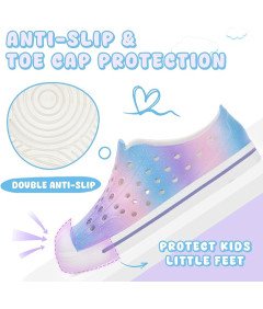 Dziecięce Buty do Wody Klapki Zabudowane Antypoślizgowe Kolorowe 29 EU