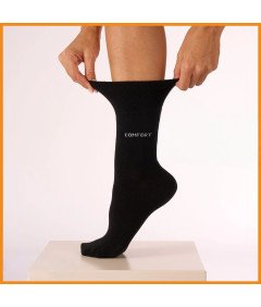 Occulto Skarpety Męskie Zestaw 10 Par Skarpetki Bawełniane Czarne 43-46