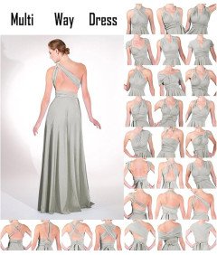 Sukienka Damska Elegancka Długa Maxi Suknia dla Druhen Wieczorowa Beżowa S