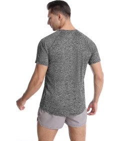 Koszulka Męska Sportowa Zestaw 3 Sztuki Koszulki Treningowe na Siłownię L