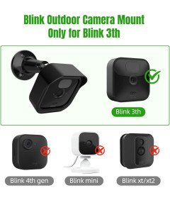 Uchywty do Kamer Zewnętrznych Blink Regulowane 360° Obudowy Zestaw 2 Sztuki