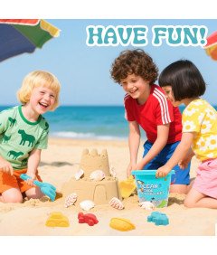 Zestaw Zabawek Plażowych 20 Elementów Zabawki Dla Dzieci do Piaskownicy