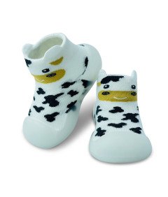 Dookeh Buciki do Raczkowania Buty do Nauki Chodzenia dla Dzieci Białe EU 23