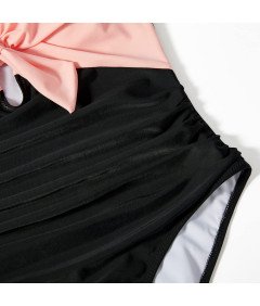 Damski Strój Kostium Kąpielowy Jednoczęściowy Push Up Modelujący Różowy S