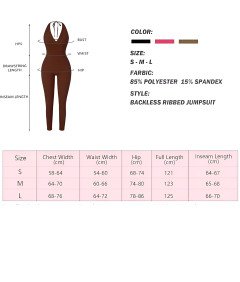 Damski Kombinezon Jednoczęściowy Body Bez Pleców Modelujący Różowy L