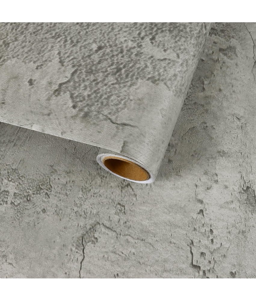 Tapeta Okleina Ścienna Samoprzylepna do Mebli Efekt Betonu Szara 60x300 cm