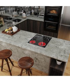 Tapeta Okleina Ścienna Samoprzylepna do Mebli Efekt Betonu Szara 60x300 cm