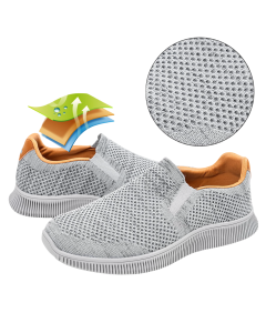Męskie Buty Wsuwane do Biegania Ćwiczeń Sportowe Treningowe Szare 40 EU