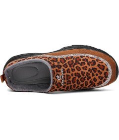 Klapki Męskie Ciepłe Antypoślizgowe Buty Domowe Panterka 47 EU
