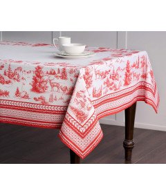 Bombažni namizni prt 160x220 cm za namizne dekoracije za zabave in praznike