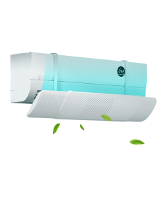 Osłona Deflektor do Klimatyzatora Uniwersalny Regulowany Biały 58-94,5 cm