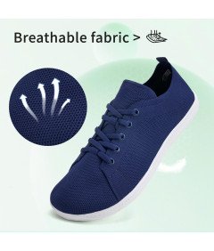 IceUnicorn Buty do Biegania Barefoot Męskie Sportowe Granatowy 44 EU