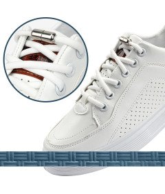 Sznurowadła do Butów bez Wiązania Zestaw 6 Par Kapsułki 3 Kolory 105 cm