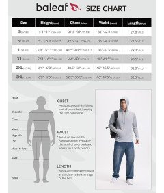 BALEAF Bluza Męska z Kapturem Pływacka Szybkoschnąca Letnia Szara S