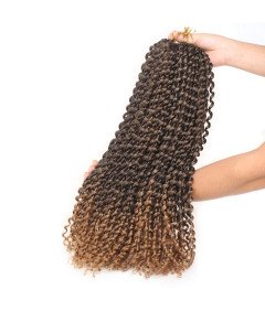 Peruka Aesthetic Włosy Syntetyczne Modna Ombre Kręcone 45cm Latina Leeven