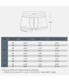 Bokserki Męskie 6 szt Bawełniane Wygodne Majtki  Dopasowujące Rozmiar XXL