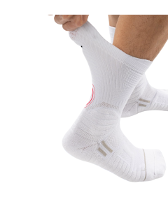 Męskie Skarpety Kompresyjne do Biegania Sportowe Białe 3 Pary 43-46 EU
